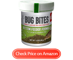 fluval bug bites bottom feeder fish food