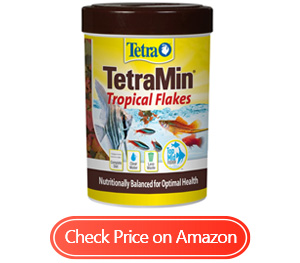 tetramin balanced tropical flake food
